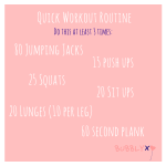 Quick Workout Routine